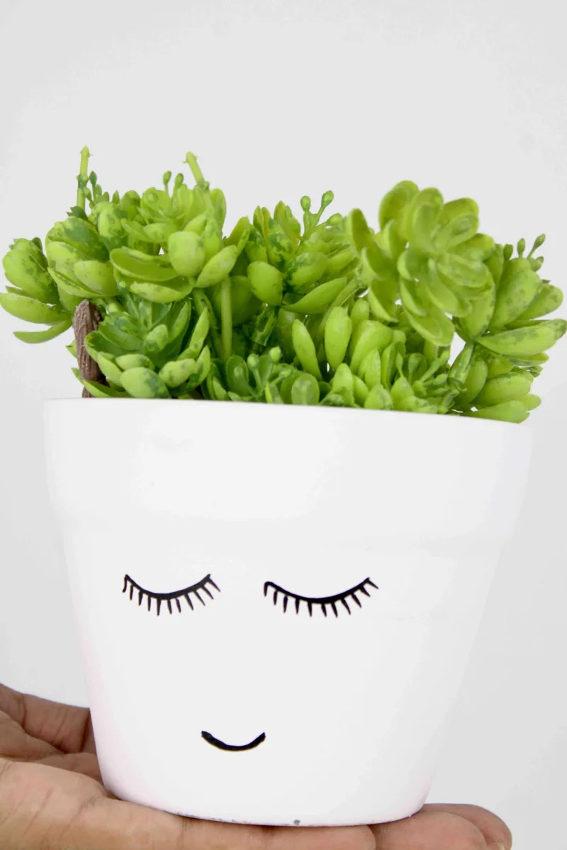 Classic Ceramic Planter — 7" Dia × 7" Height — Primary View