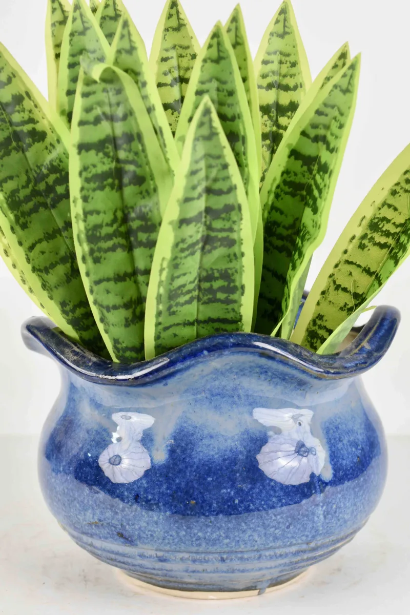 Classic Ceramic Planter — 9" Dia × 8" Height — Primary View
