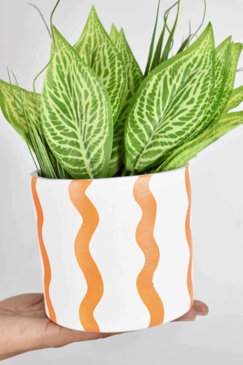 Classic Ceramic Planter — 6.5" Dia × 5" Height — Primary View