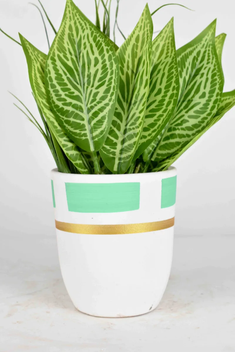 Classic Ceramic Planter — 6" Dia × 4.5" Height — Primary View