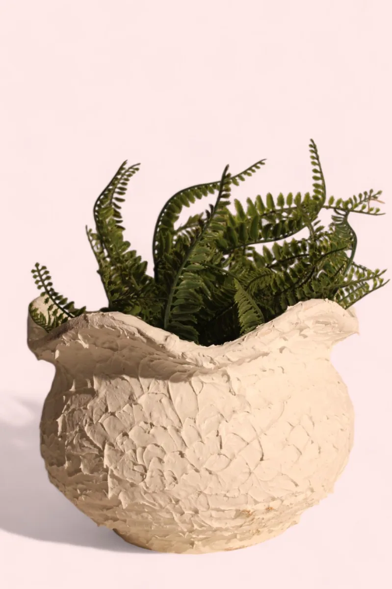 Classic Ceramic Planter — 5.5" Dia × 5" Height — Primary View
