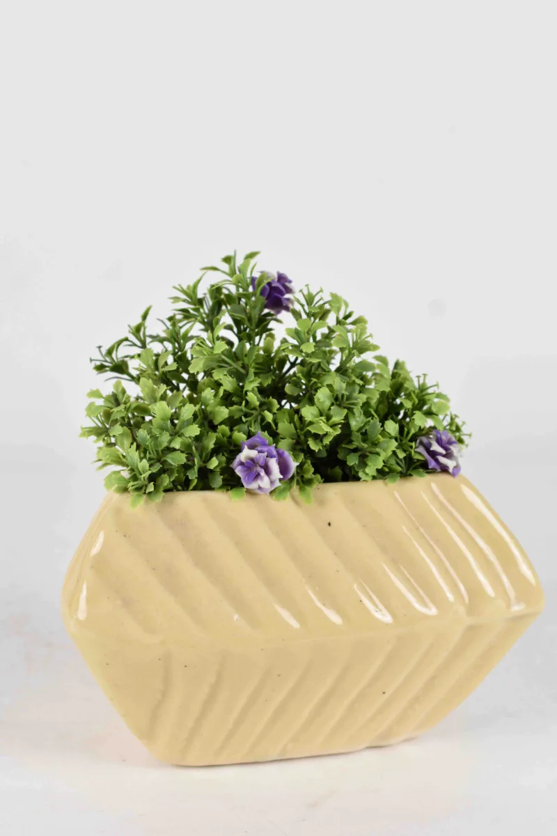 Classic Ceramic Planter — 8.5" Dia × 8.5" Height — Primary View