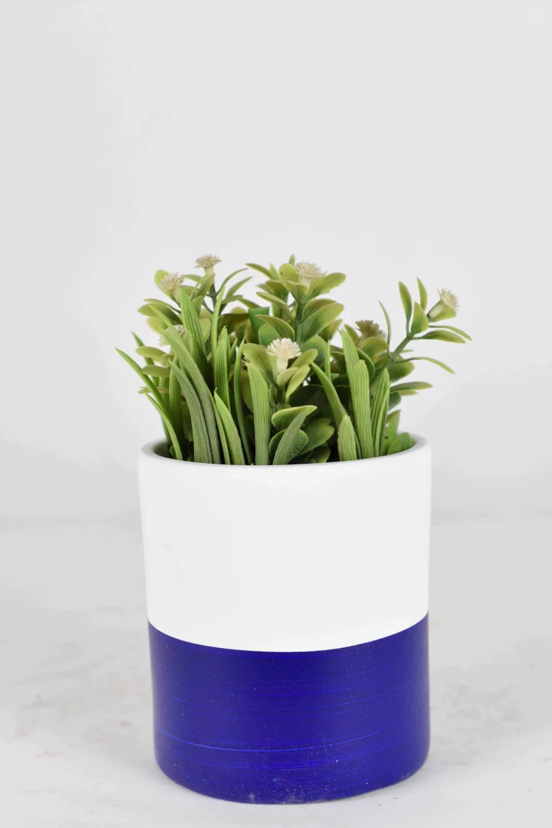 Classic Ceramic Planter — 4.5" Dia × 6" Height — Primary View