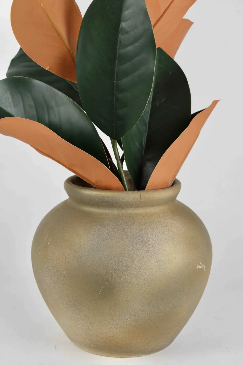 Classic Ceramic Planter — 11" Dia × 7" Height — Primary View