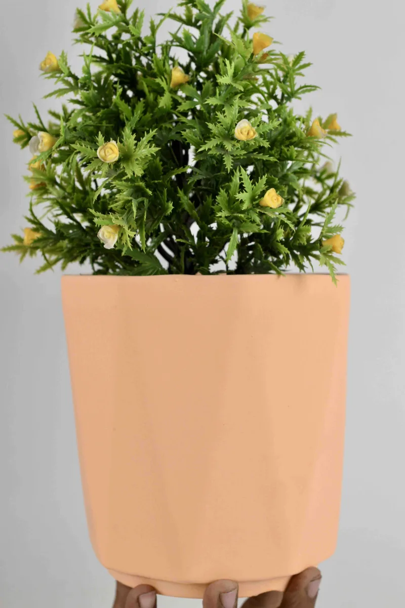 Classic Ceramic Planter — 10" Dia × 7" Height — Primary View