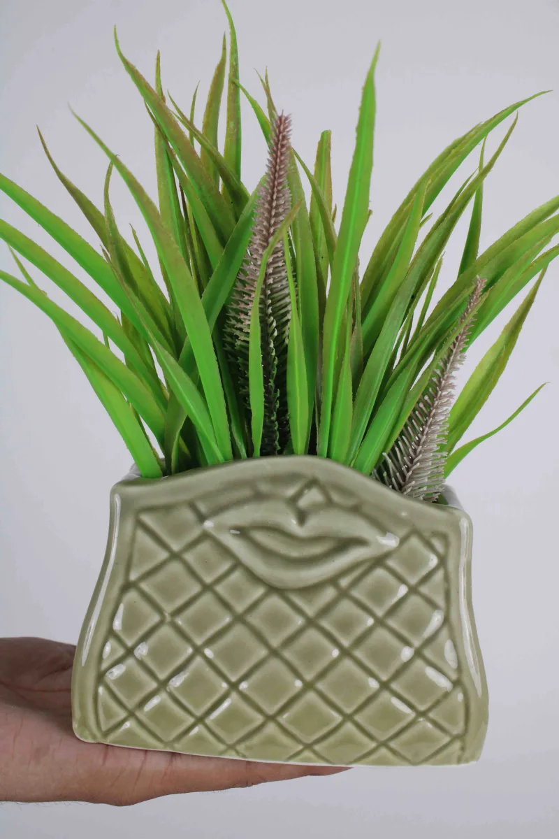 Classic Ceramic Planter — 6.5" Dia × 6.5" Height — Primary View