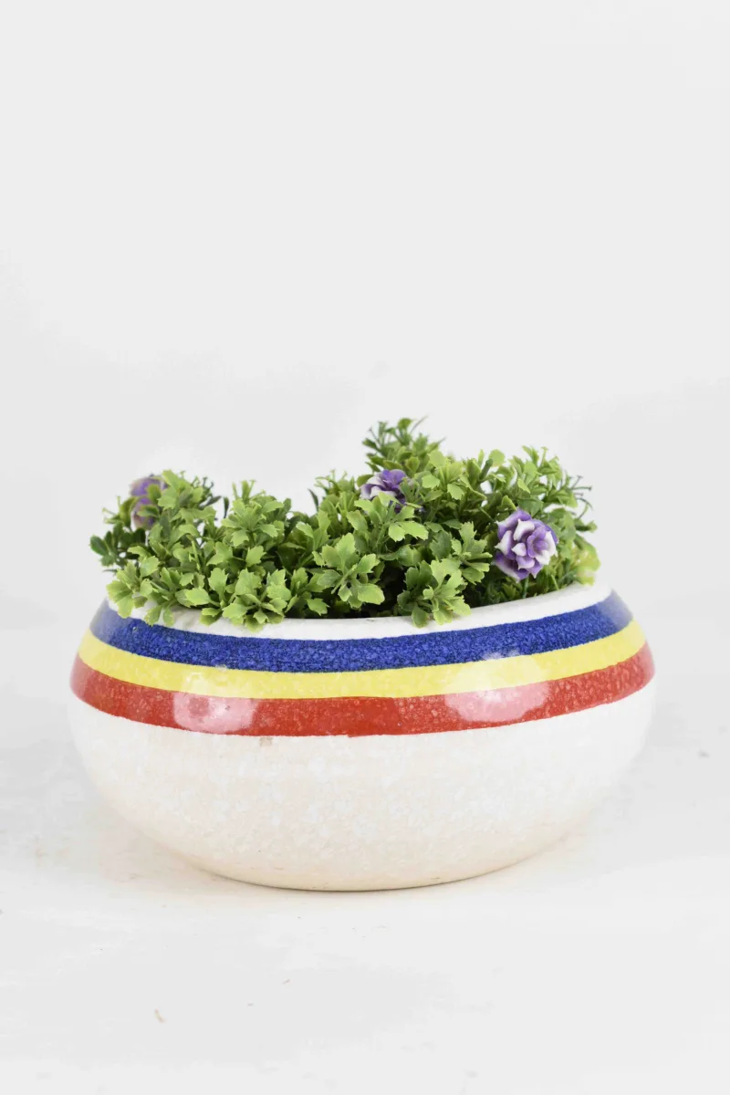 Classic Ceramic Planter — 4.5" Dia × 5.5" Height — Primary View