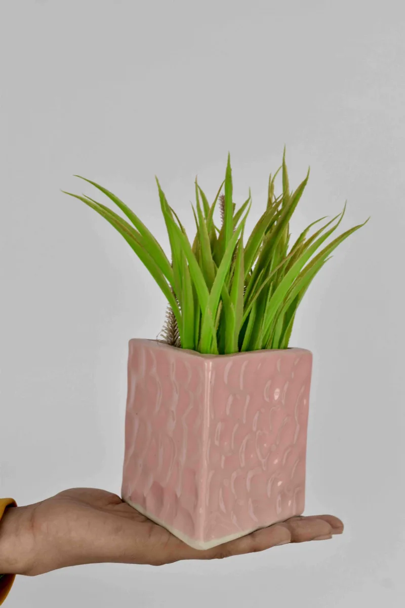 Classic Ceramic Planter — 9" Dia × 10" Height — Primary View