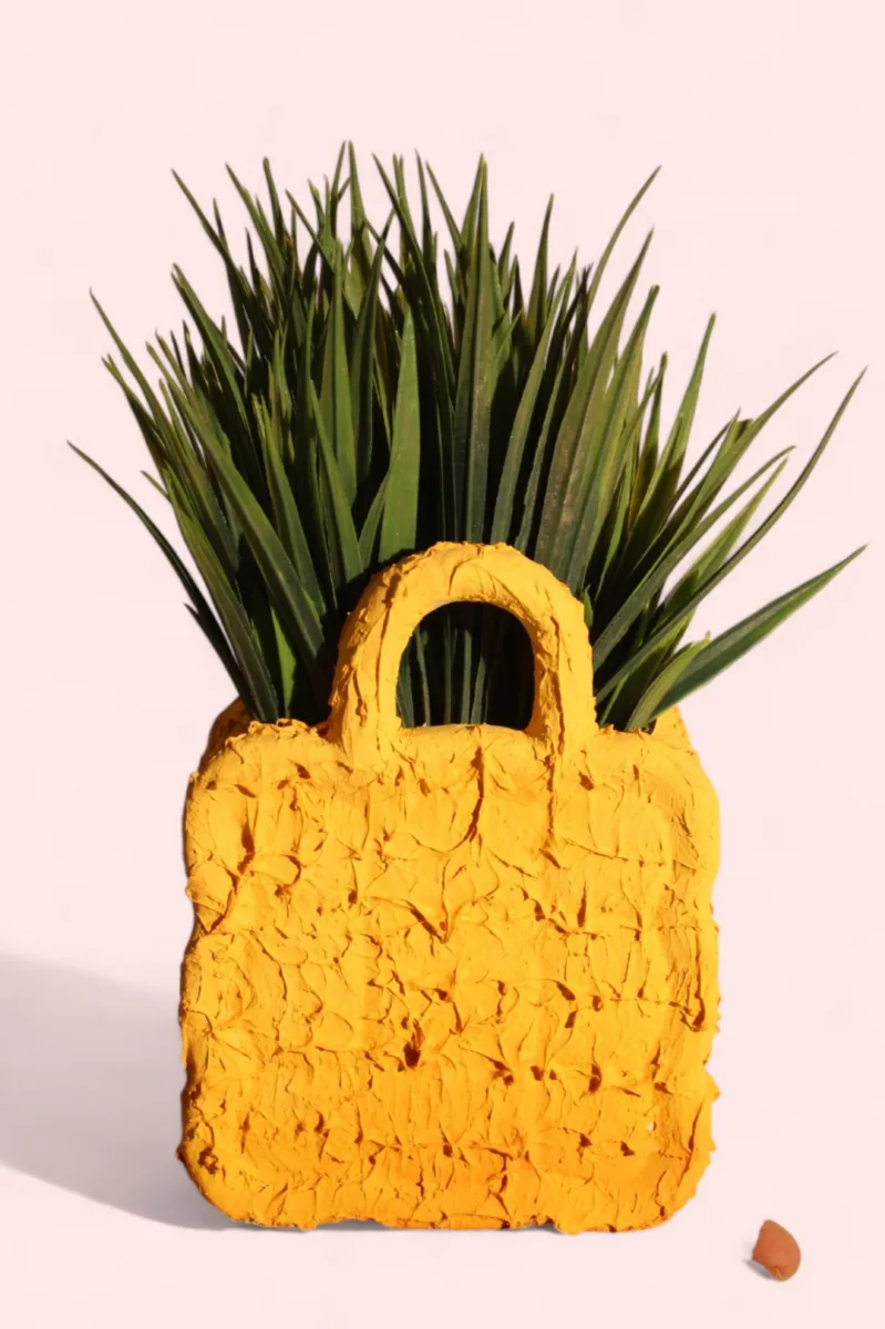 Classic Ceramic Planter — 6" Dia × 6" Height — Primary View