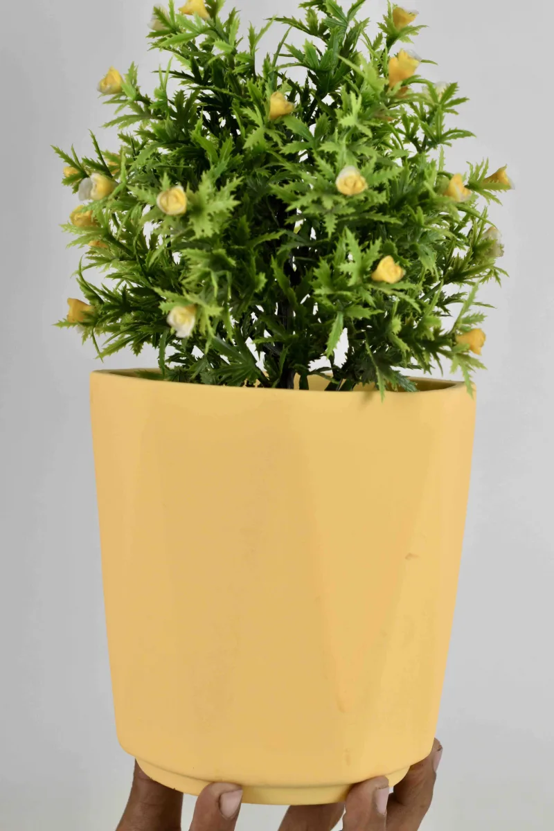 Classic Ceramic Planter — 4.5" Dia × 5" Height — Primary View