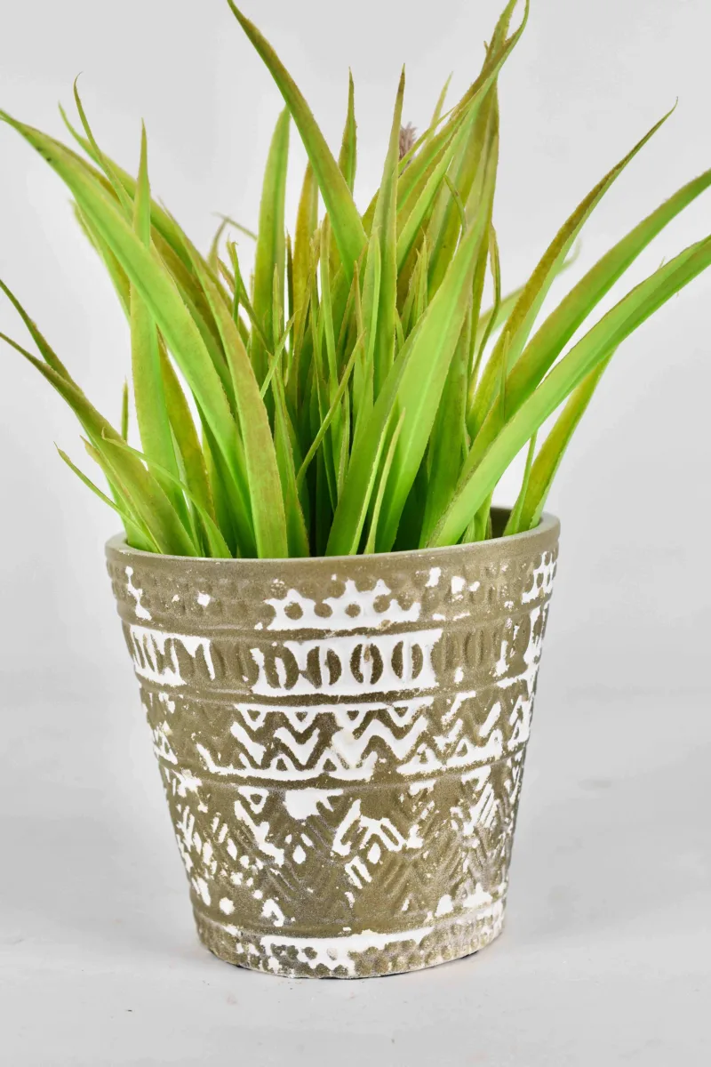 Classic Ceramic Planter — 10.5" Dia × 7" Height — Primary View