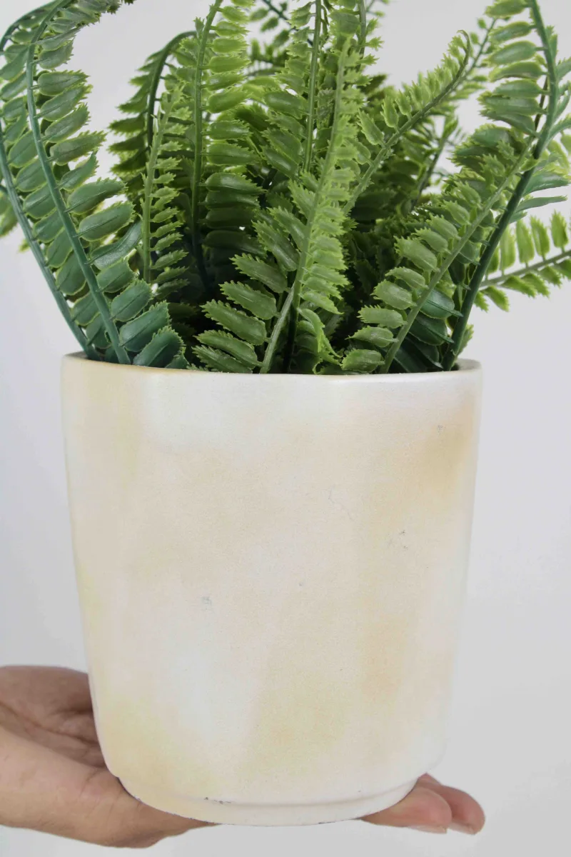 Classic Ceramic Planter — 7.5" Dia × 7.5" Height — Primary View