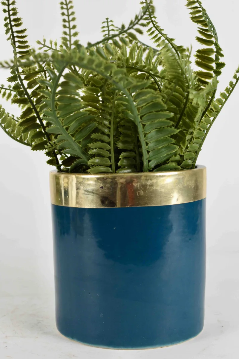 Classic Ceramic Planter — 6" Dia × 6" Height — Primary View