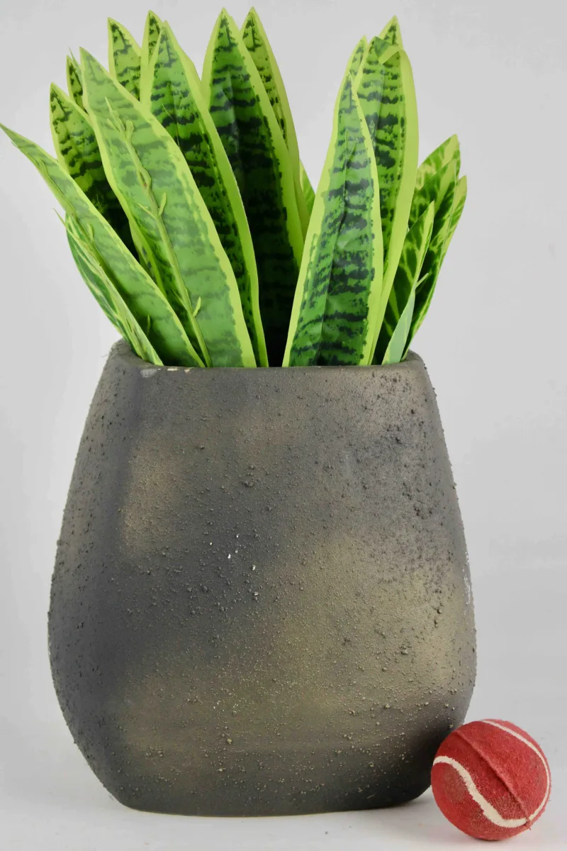 Classic Ceramic Planter — 7" Dia × 7" Height — Primary View