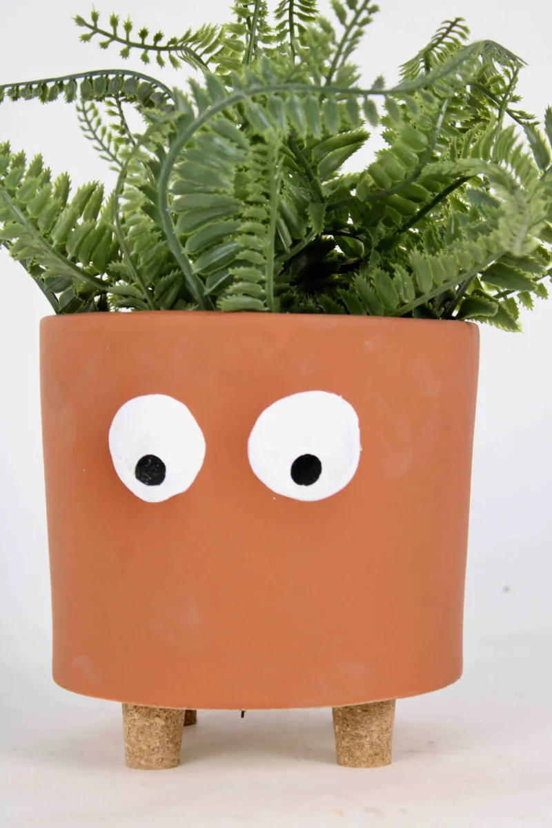 Classic Ceramic Planter — 6" Dia × 6" Height — Primary View