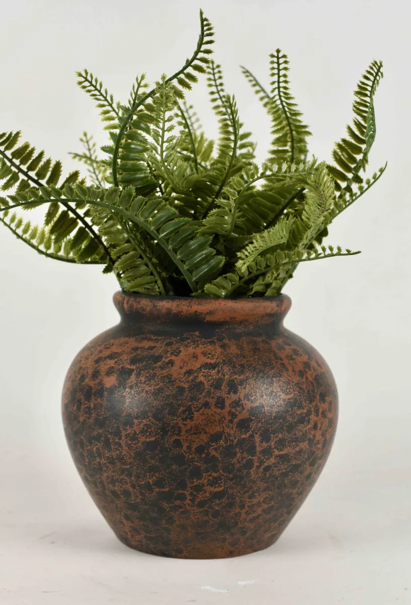 Classic Ceramic Planter — 5" Dia × 8" Height — Primary View