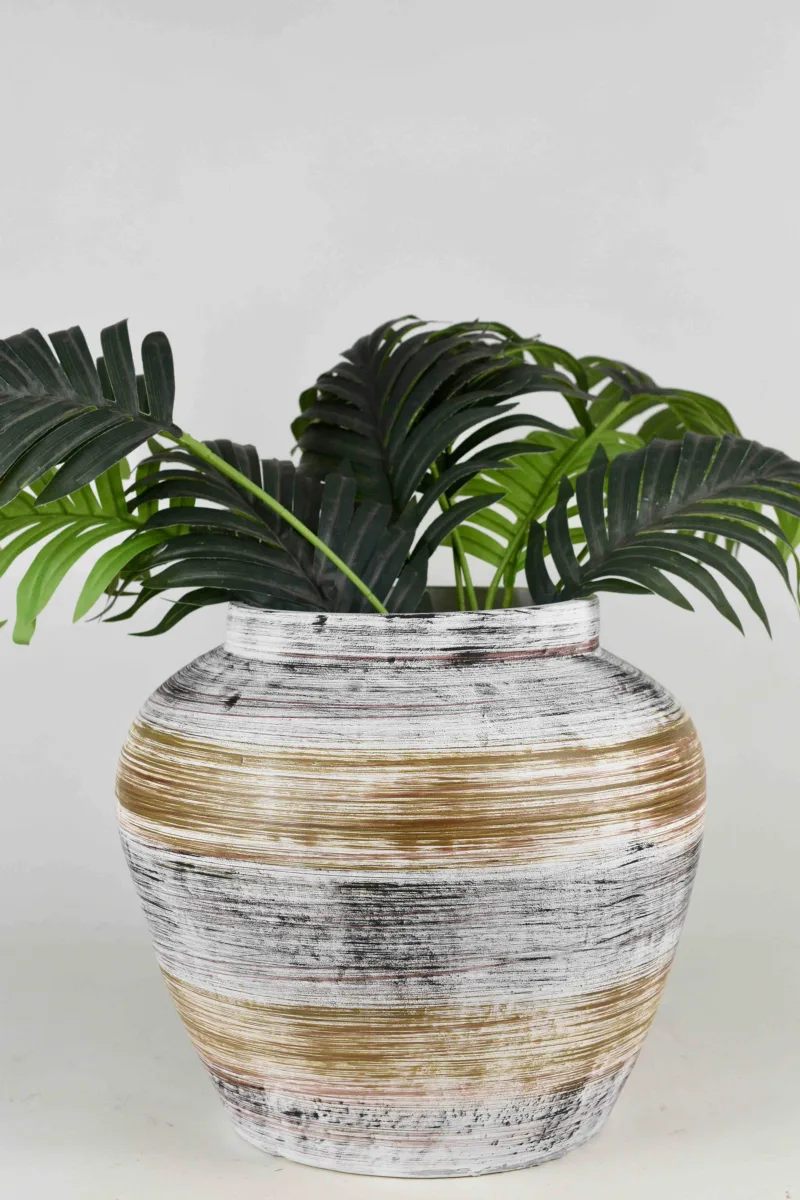 Classic Ceramic Planter — 7.5" Dia × 7.5" Height — Primary View