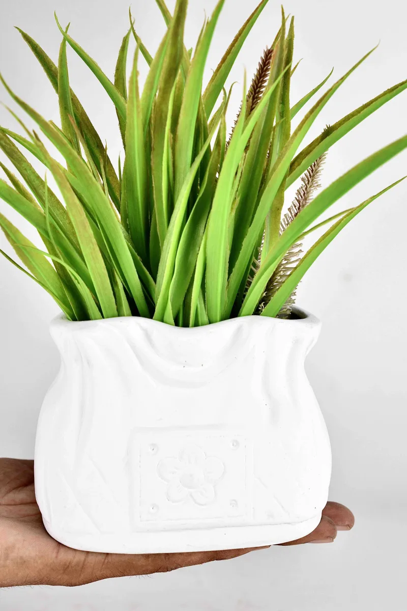 Classic Ceramic Planter — 4.5" Dia × 4.5" Height — Primary View