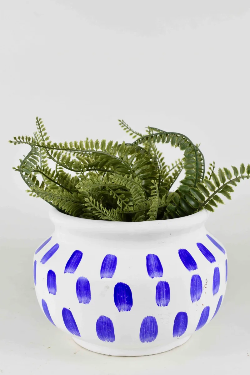Classic Ceramic Planter — 4.5" Dia × 4" Height — Primary View