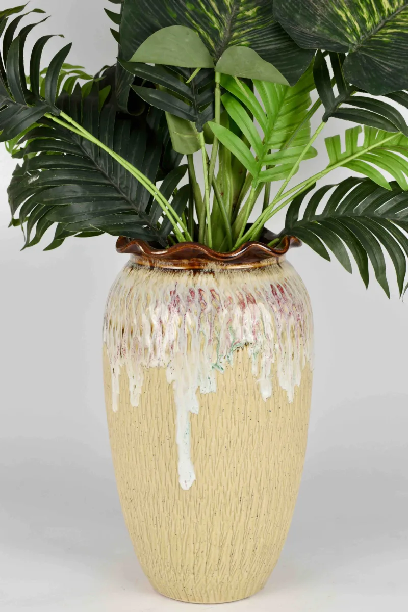 Classic Ceramic Planter — 5.5" Dia × 5.5" Height — Primary View