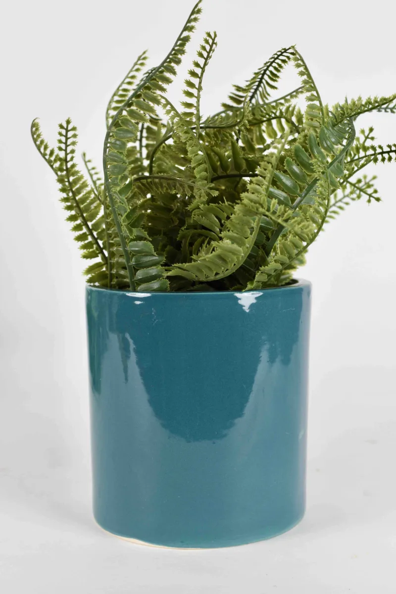 Classic Ceramic Planter — 9" Dia × 10" Height — Primary View