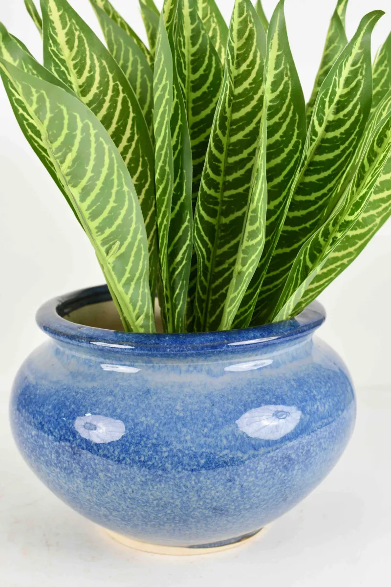 Classic Ceramic Planter — 5" Dia × 6.5" Height — Primary View