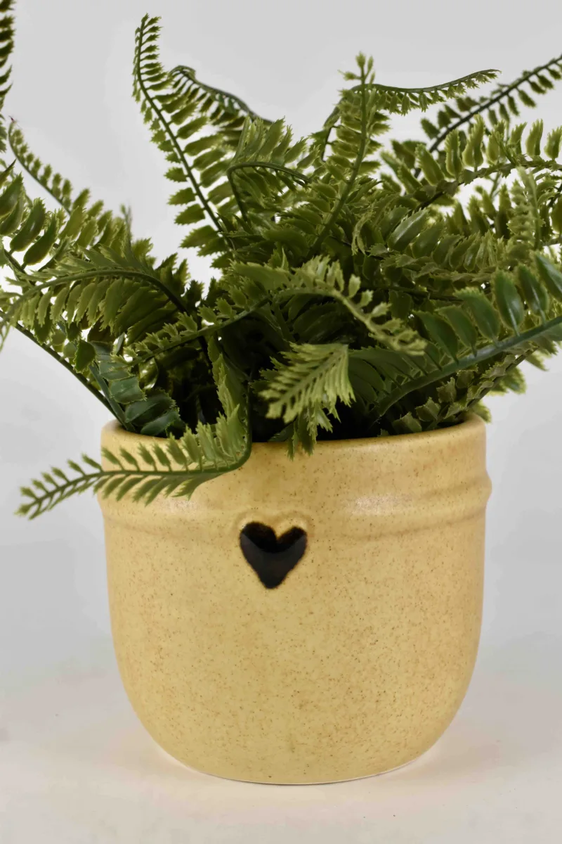 Classic Ceramic Planter — 9" Dia × 8" Height — Primary View