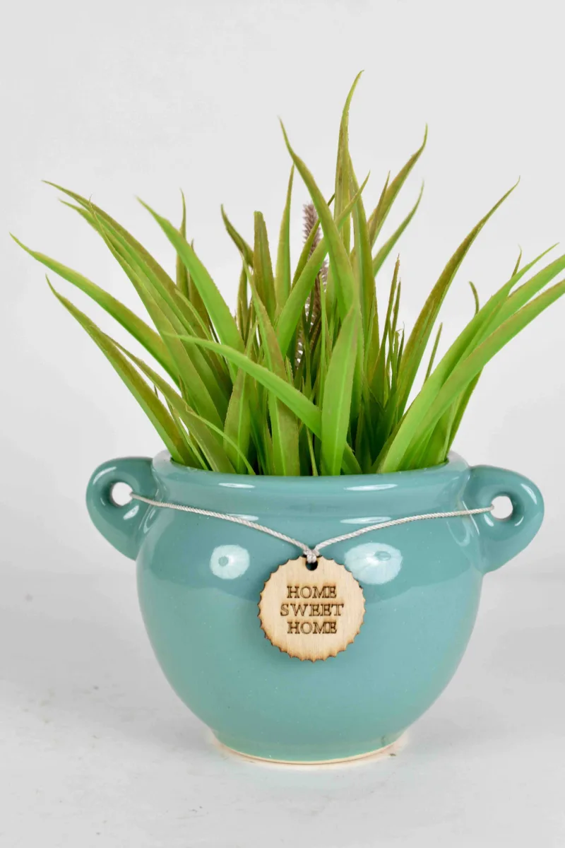 Classic Ceramic Planter — 4" Dia × 5.5" Height — Primary View