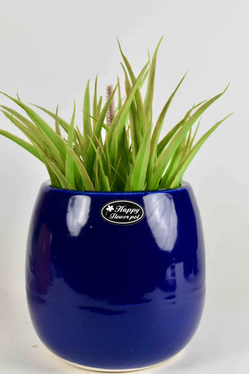 Classic Ceramic Planter — 4.5" Dia × 4.5" Height — Primary View