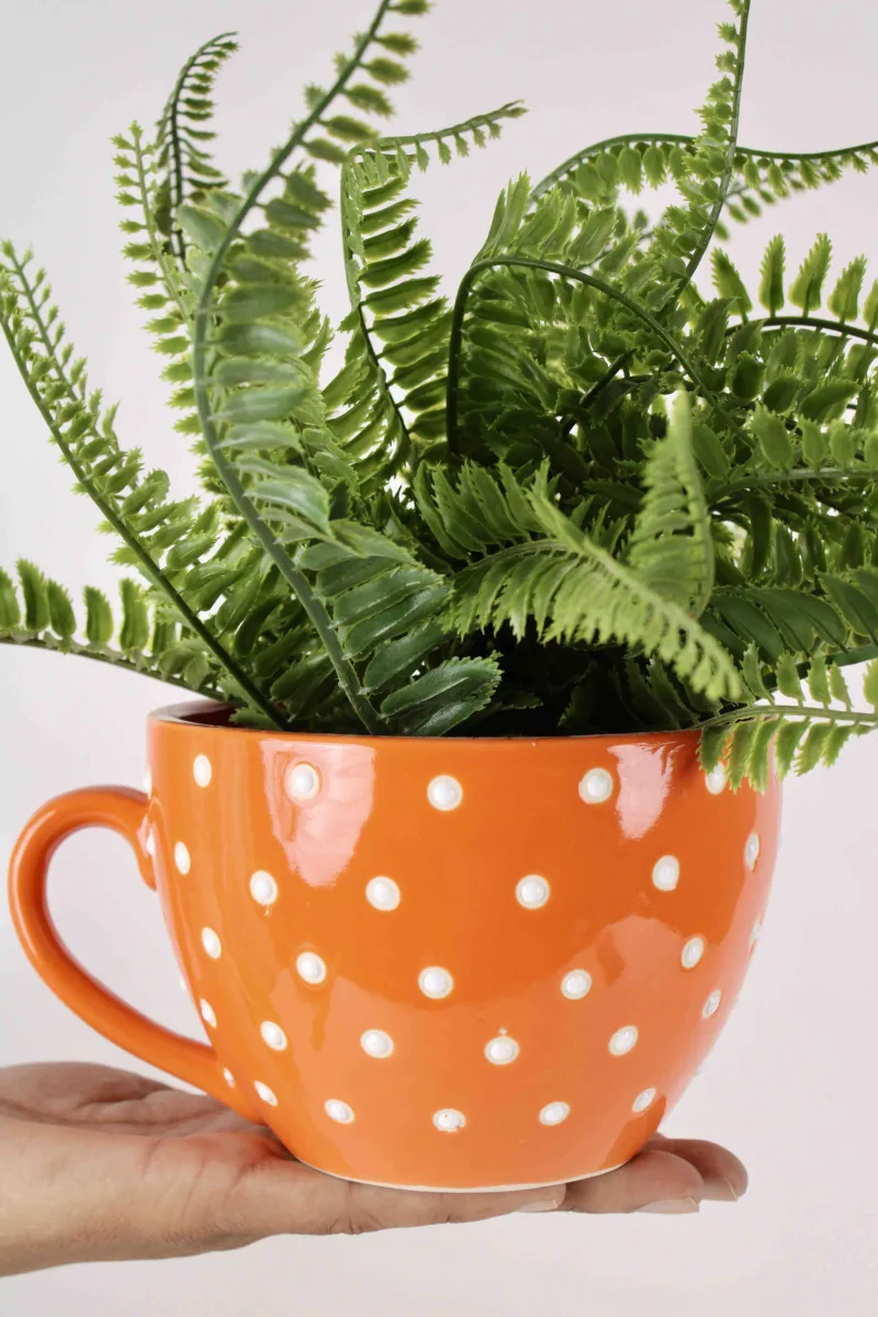 Classic Ceramic Planter — 4.5" Dia × 5.5" Height — Primary View