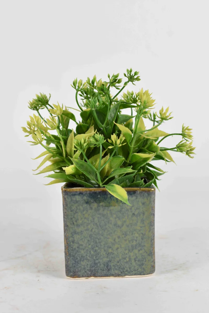 Classic Ceramic Planter — 4.5" Dia × 6" Height — Primary View