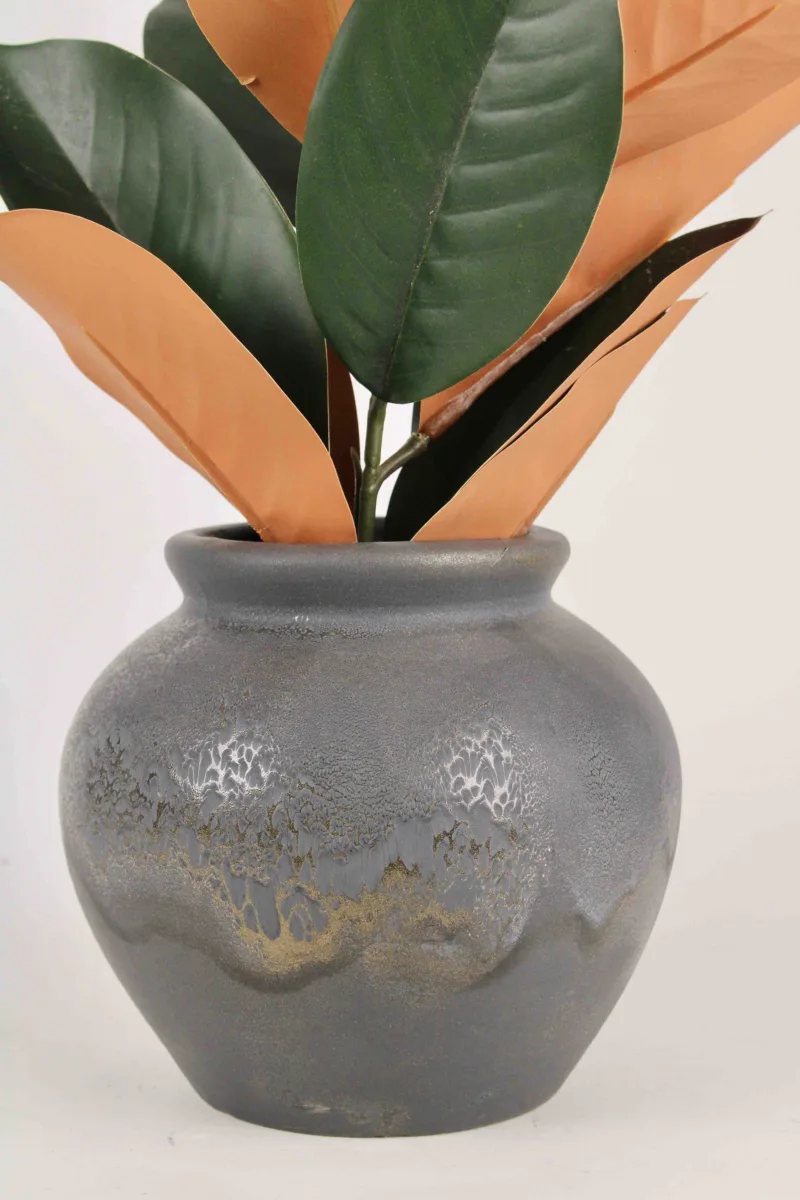 Classic Ceramic Planter — 5" Dia × 5" Height — Primary View