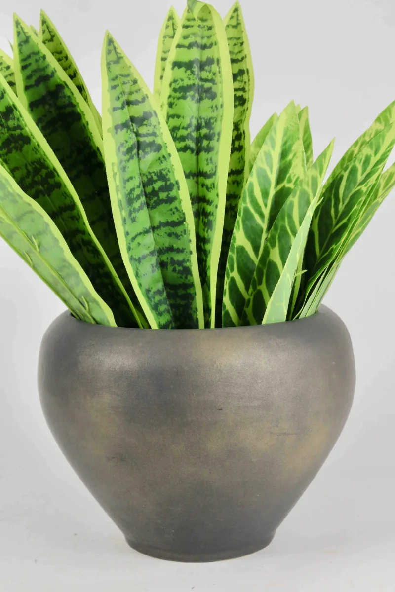 Classic Ceramic Planter — 7" Dia × 7" Height — Primary View
