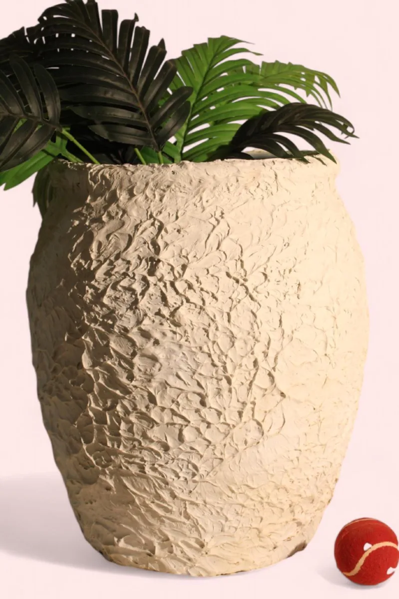 Classic Ceramic Planter — 5" Dia × 4" Height — Primary View