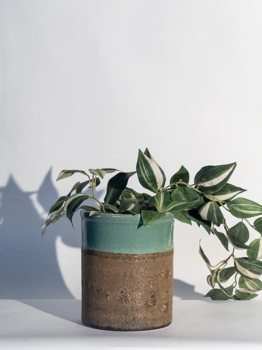 Classic Ceramic Planter — 6.5" Dia × 7.5" Height — Primary View