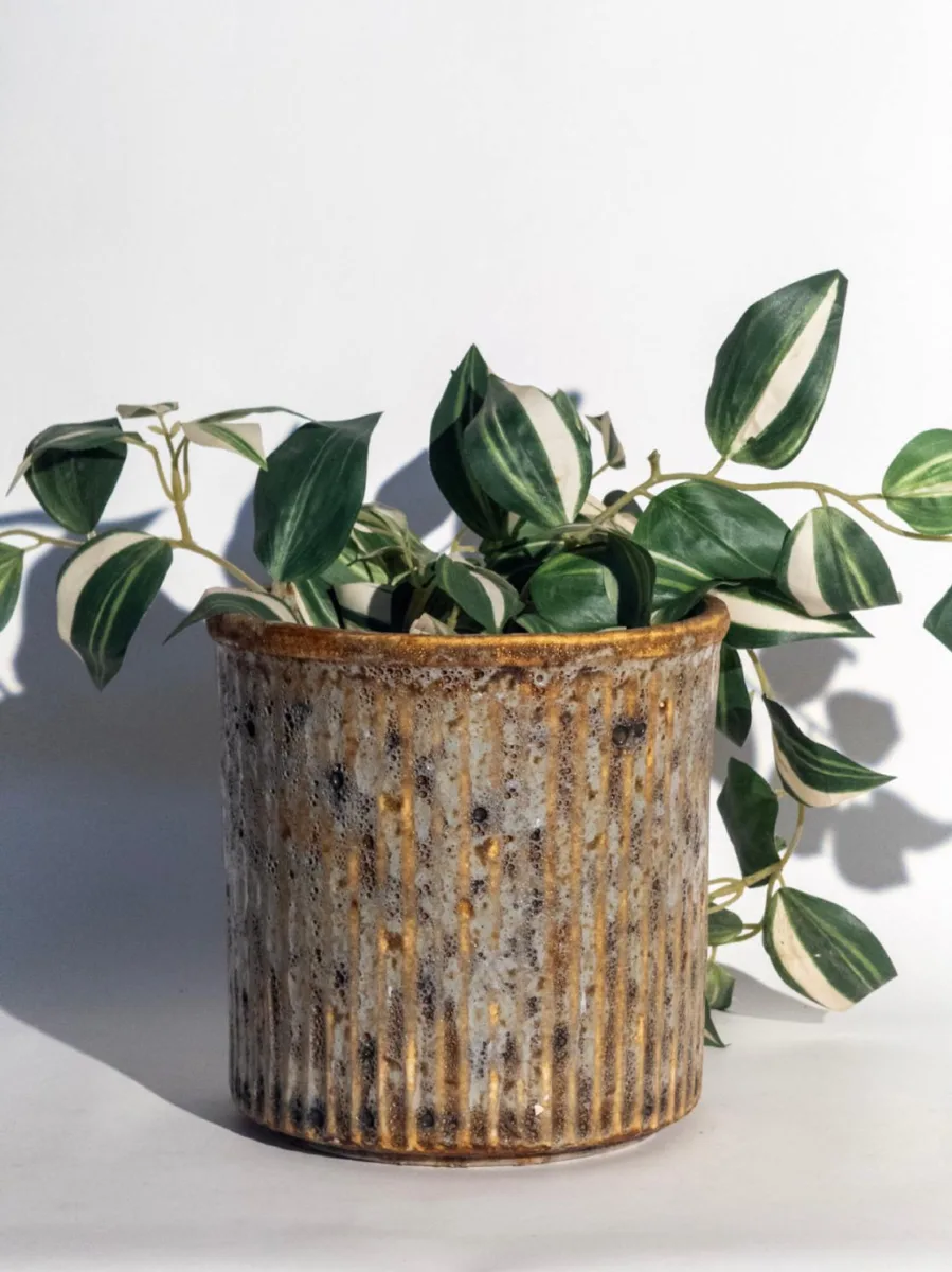Classic Ceramic Planter — 8.5" Dia × 6.5" Height — Primary View