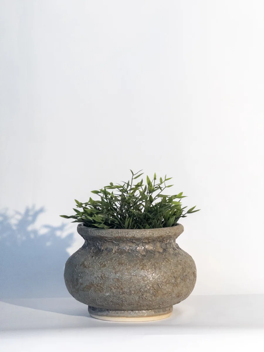 Classic Ceramic Planter — 9.5" Dia × 10" Height — Primary View