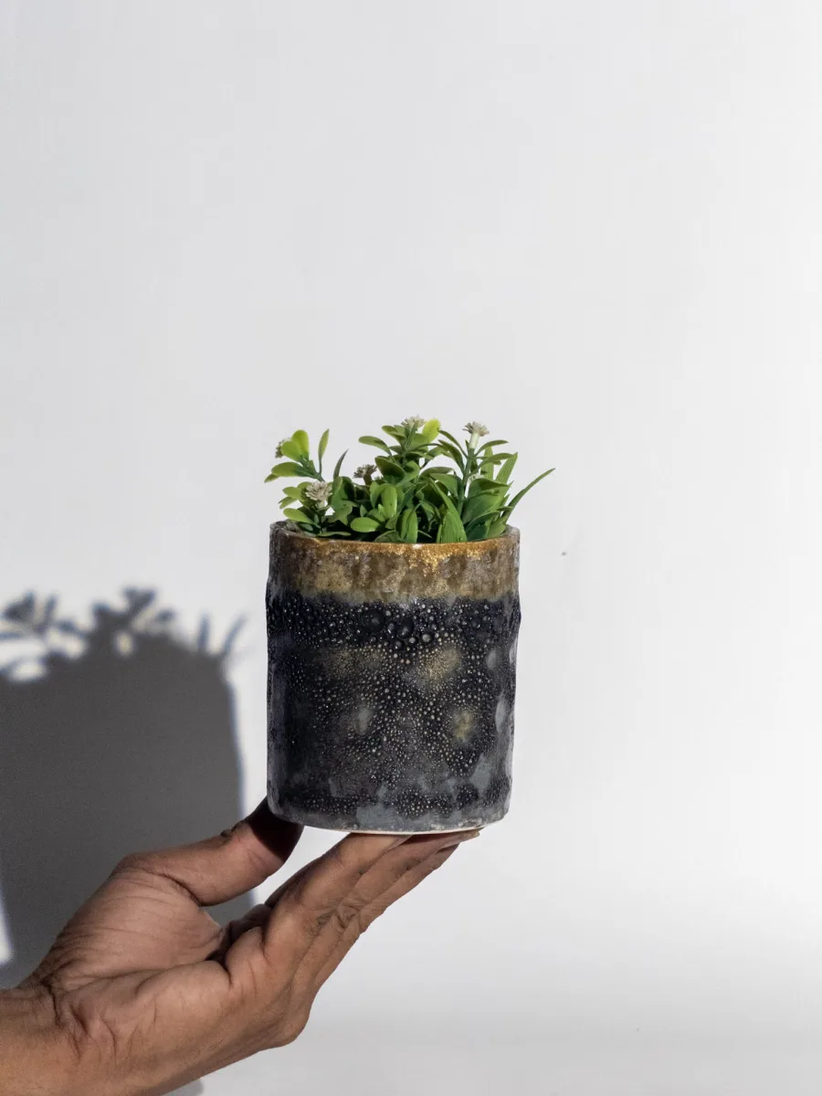 Classic Ceramic Planter — 6" Dia × 6" Height — Primary View
