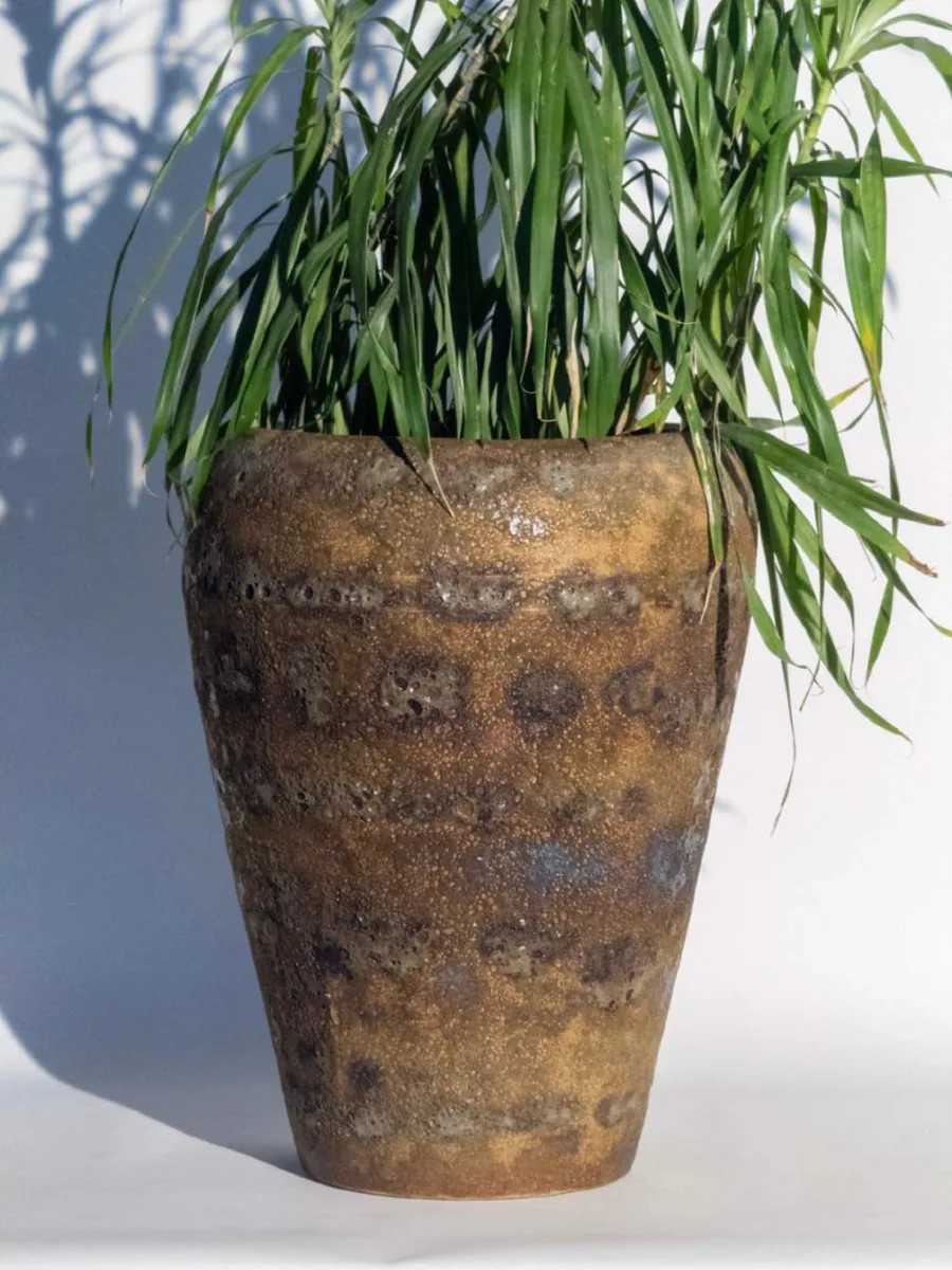 Classic Ceramic Planter — 4" Dia × 3" Height — Primary View