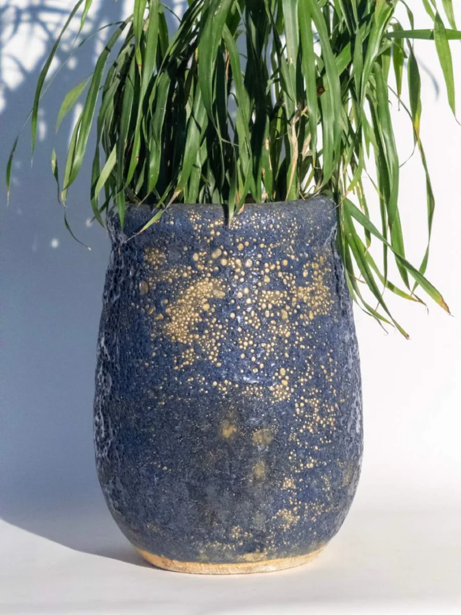 Classic Ceramic Planter — 3" Dia × 2.5" Height — Primary View