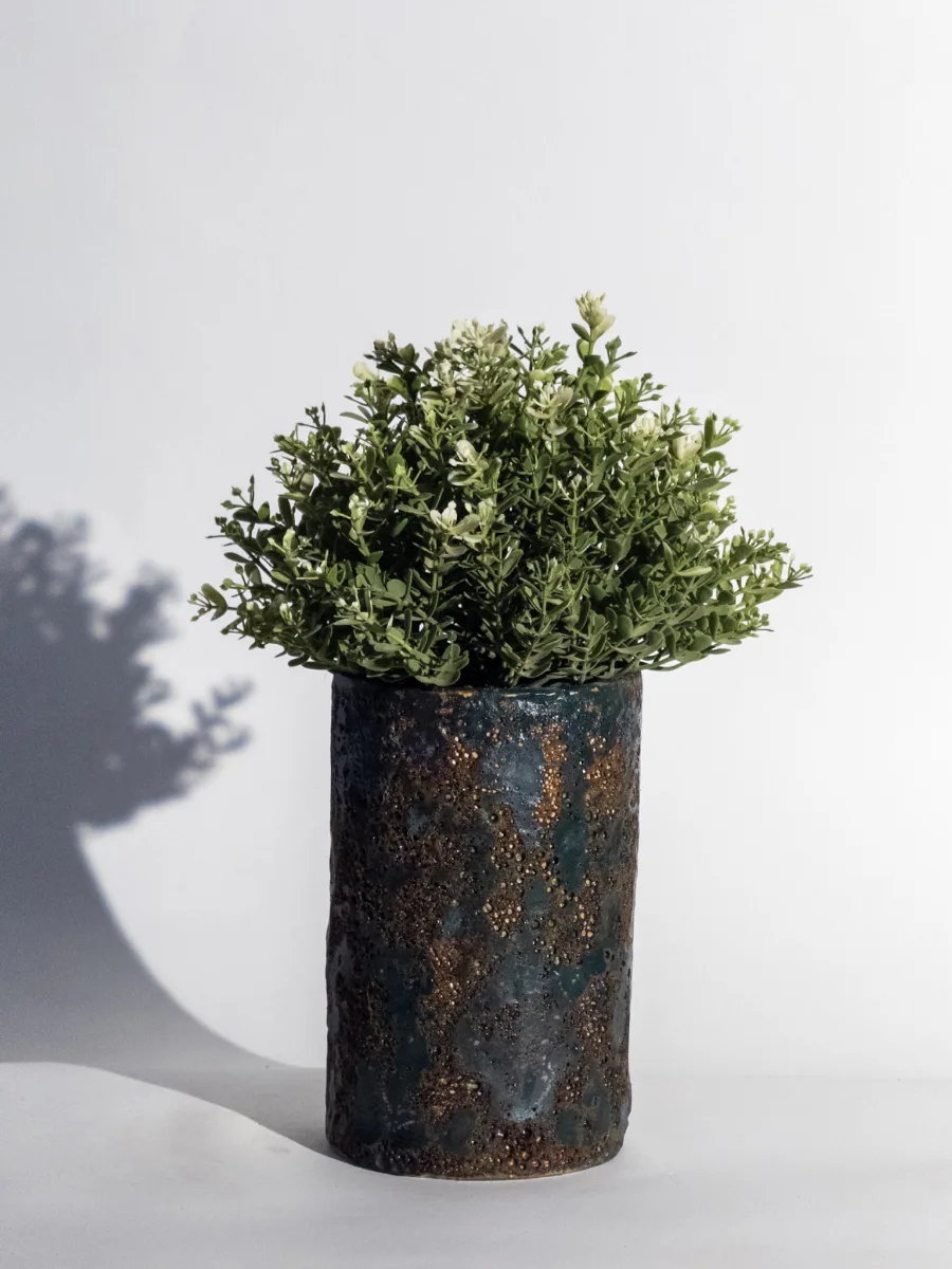 Classic Ceramic Planter — 2.5" Dia × 3" Height — Primary View