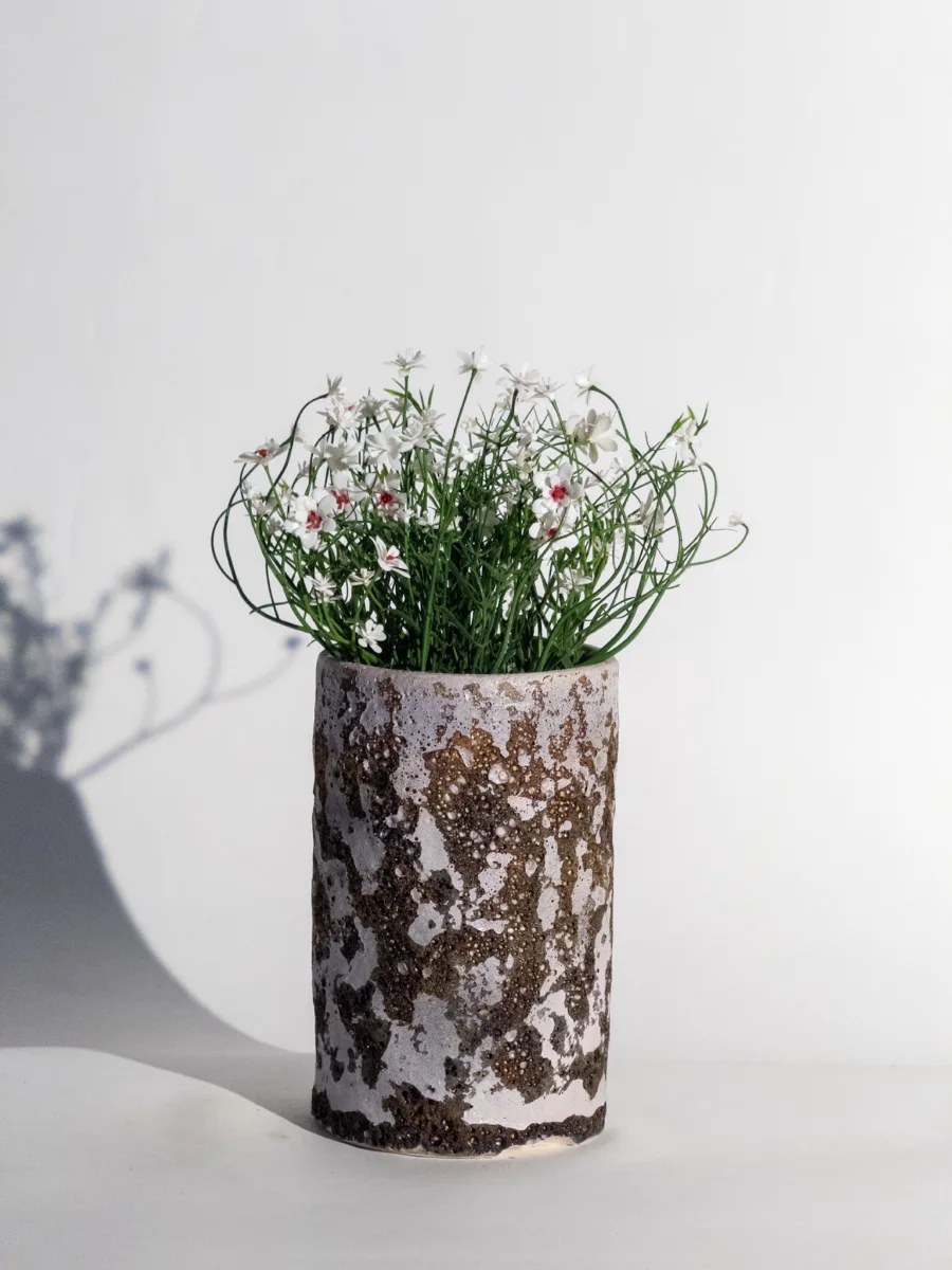 Classic Ceramic Planter — 2.5" Dia × 3" Height — Primary View