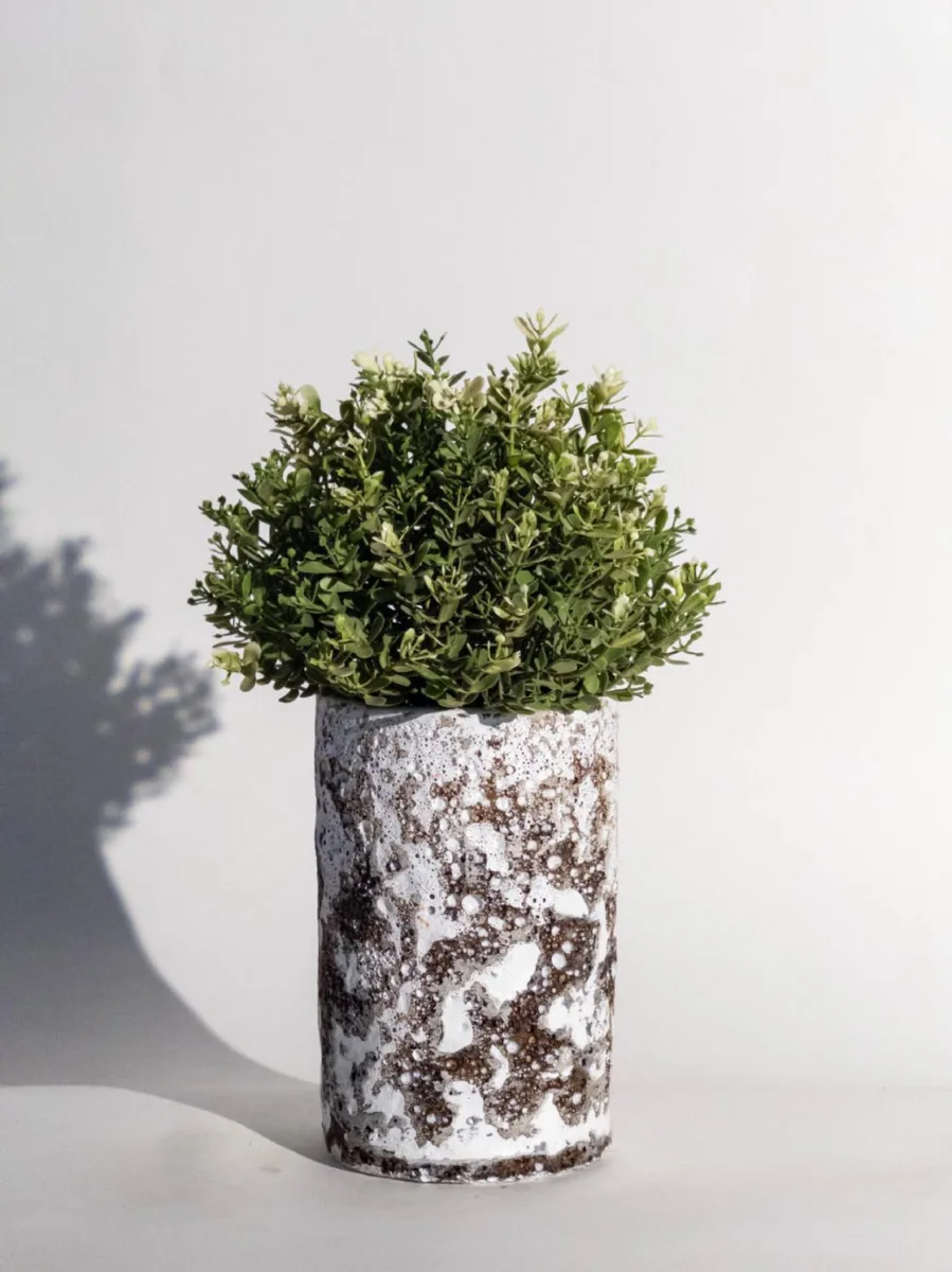 Classic Ceramic Planter — 2.5" Dia × 3" Height — Primary View