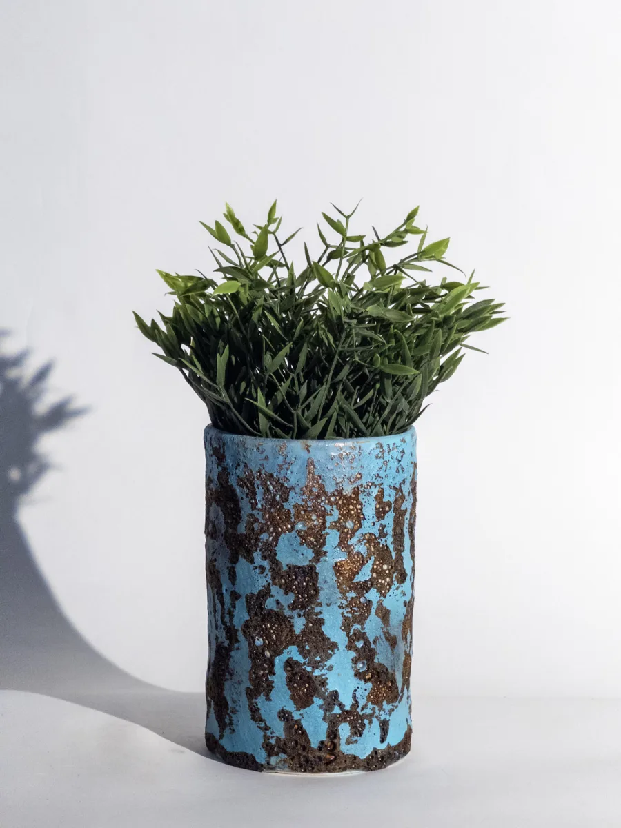 Classic Ceramic Planter — 2.5" Dia × 3" Height — Primary View
