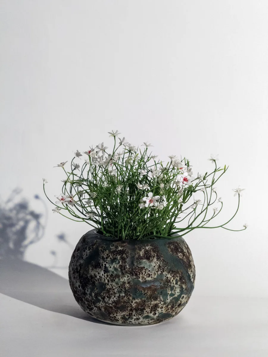Classic Ceramic Planter — 4.5" Dia × 4.5" Height — Primary View