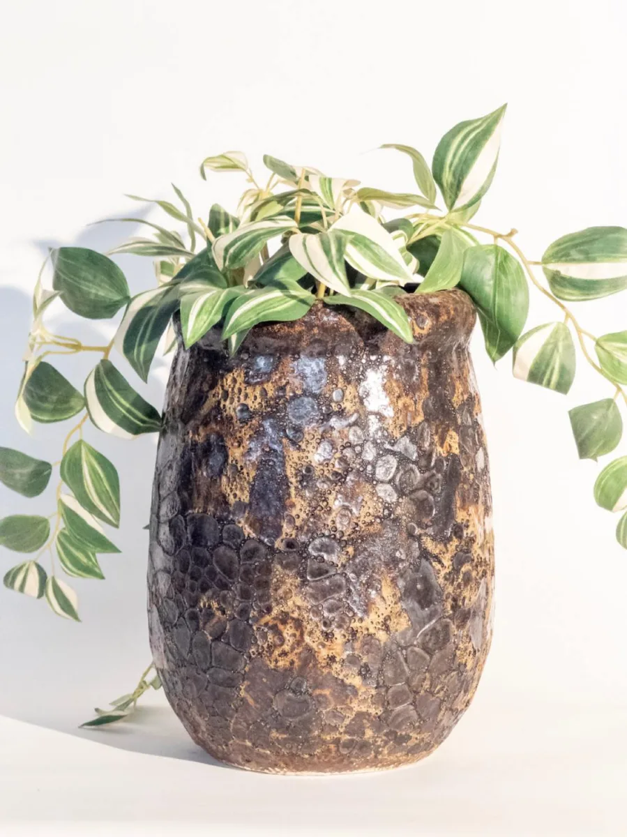 Classic Ceramic Planter — 4.5" Dia × 7" Height — Primary View