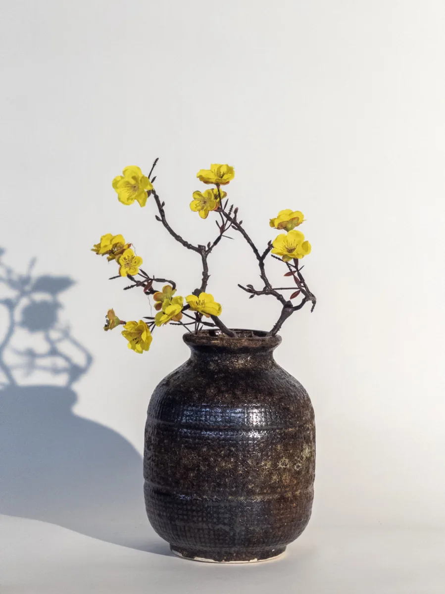 Classic Ceramic Planter — 6.5" Dia × 5" Height — Primary View