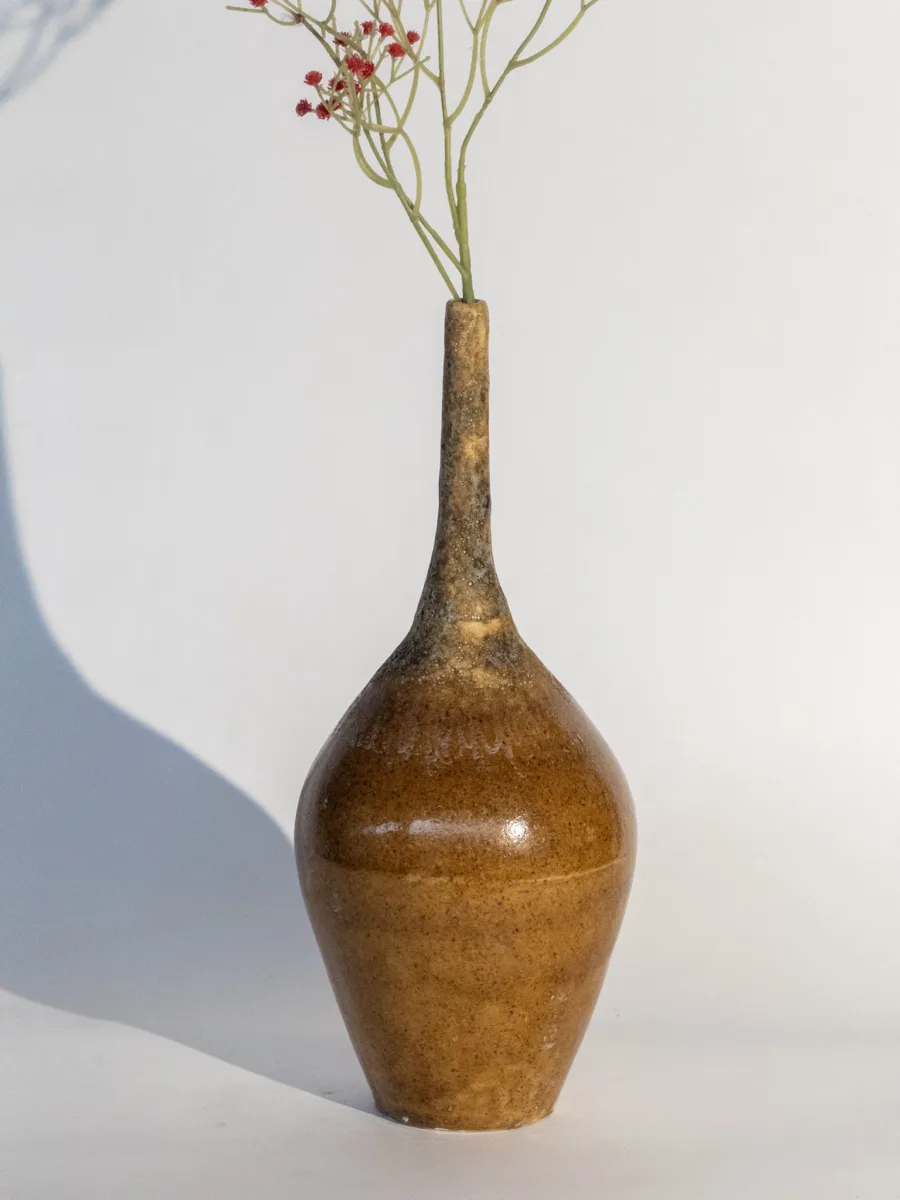Classic Ceramic Planter — 6.5" Dia × 5" Height — Primary View