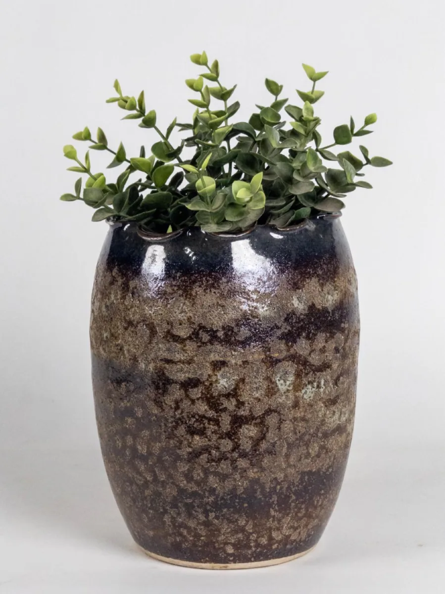 Classic Ceramic Planter — 6.5" Dia × 5" Height — Primary View
