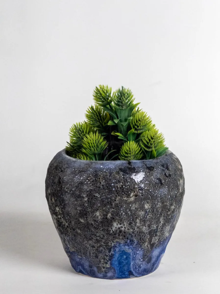 Classic Ceramic Planter — 8.5" Dia × 8" Height — Primary View